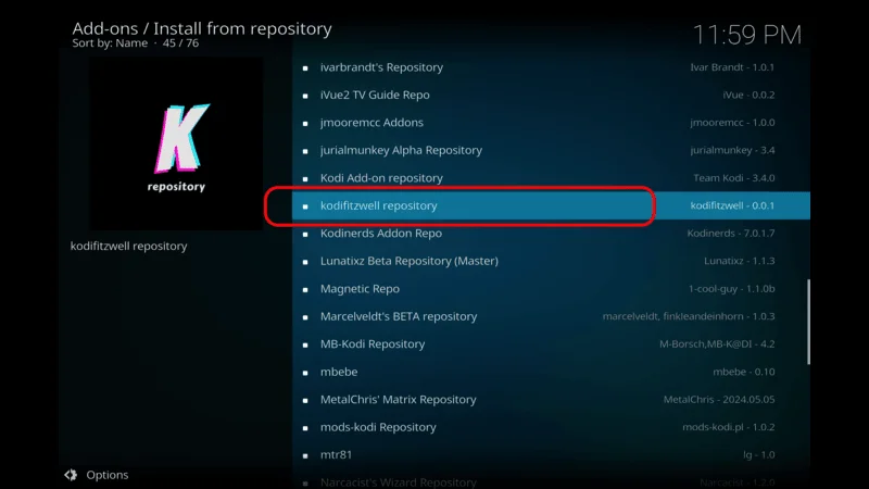 POV Kodi Addon Features 